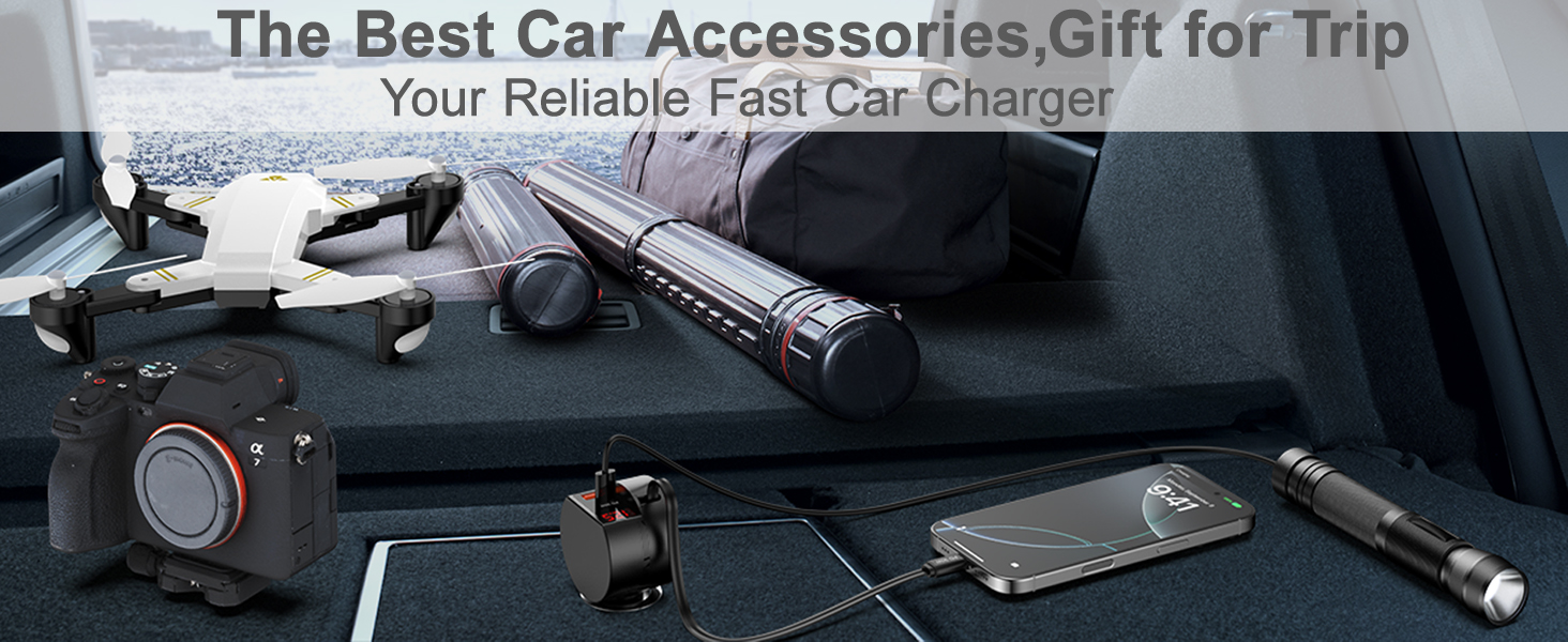 usb car charger adapter