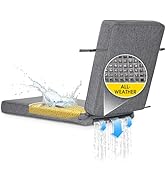 SUNROX All-Weather Fade-Resistant Lounge Chair Cushions DryFast Foam Chaise Lounge Cushions for O...