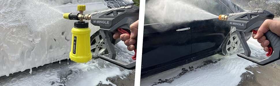 car pressure washer foam cannon