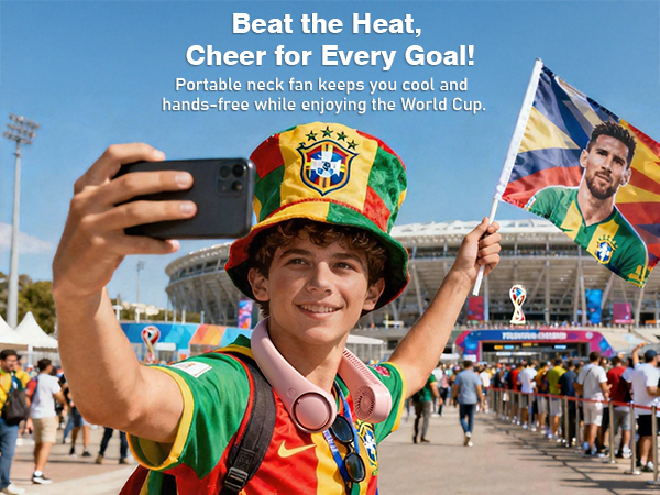 neck fan that blow cool winds