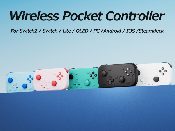 wireless pocket controller for switch 2