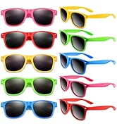 BOUBONI Colorful Party Sunglasses Bulk 20 Packs for Wedding Beach Summer Pool Party Supplies Good...