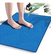 Shower Mats Non Slip, 23.6×34.6 Inch, Bath Mat for Shower, Loofah Mats for Shower and Bathroom, Q...
