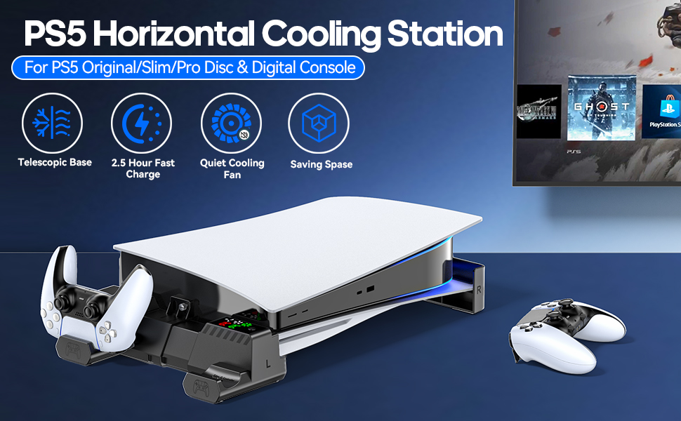 PS5 Horizontal Cooling Station