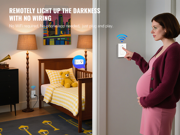 wireless outlet switch