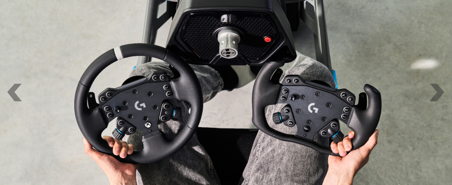 Logitech G RS Pedals - Sim Racing Pedals with 75 kg Load Cell Brake