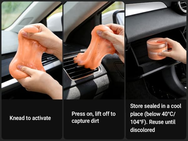 car cleaning gel