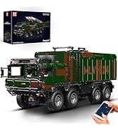 Mould King 20045 Military Vehicles Building Blocks Set, RC Heavy All-Terrain Vehicle Box-Style 8X...