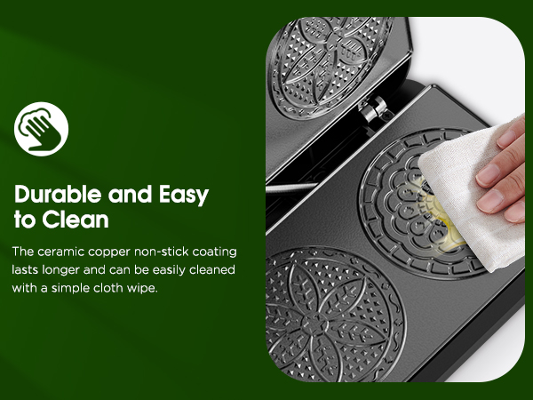  Durable & Easy to Clean 