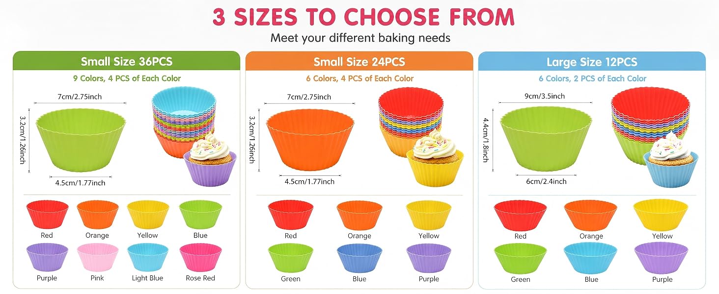 Silicone Baking Cups