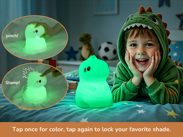 LED Cat Squishy Animal Lamp for Baby