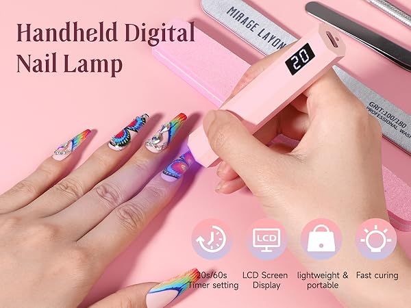 uv nail light handheld