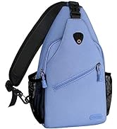 MOSISO Rope Sling Backpack (Up to 13 inch), Multipurpose Crossbody Chest One Shoulder Outdoor Tra...