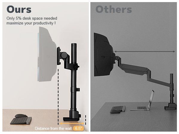 57 inch monitor arm