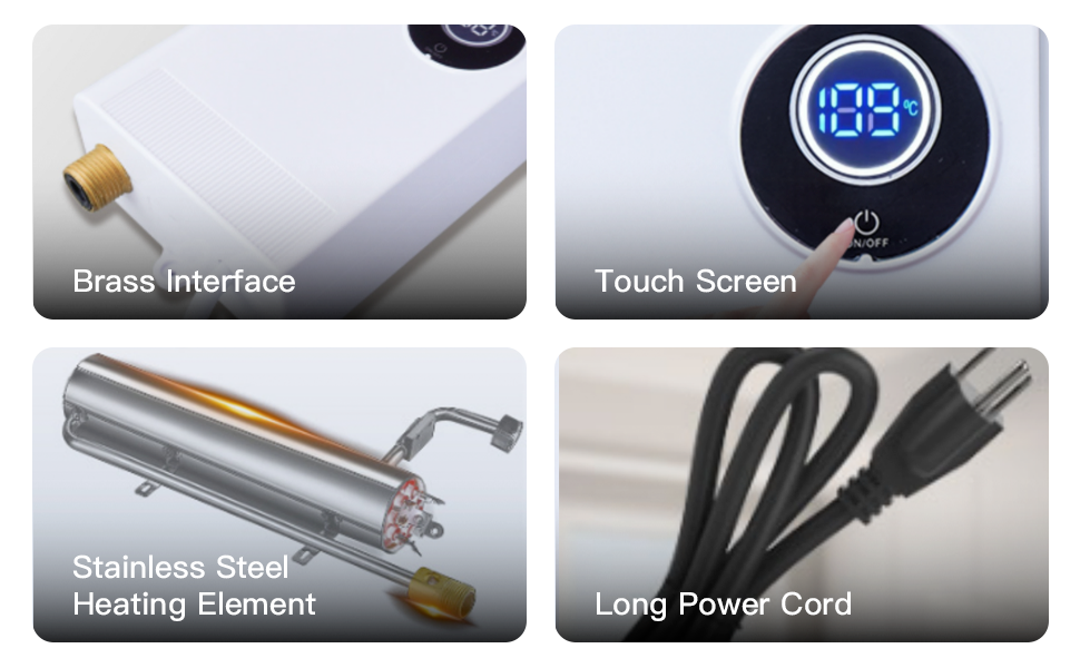 3000W Instant Hot Water Heater Under Sink