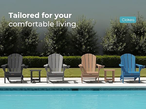 hdpe adirondack chair