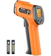 ThermoPro TP30 Infrared Thermometer Gun, Laser Thermometer for Cooking, Pizza Oven, Griddle, Engi...