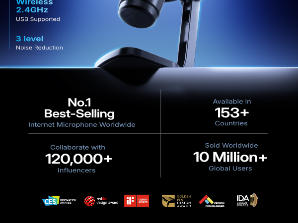 wireless gaming microphone for pc DGM20W