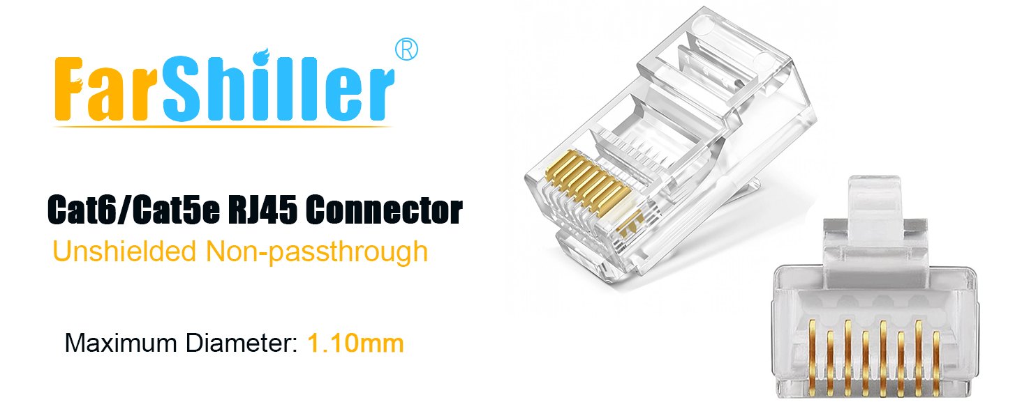 Cat6 RJ45 Connectors
