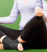 Modvel Foot &amp; Ankle Brace Socks for Sprained Ankle Compression Sleeve - Plantar Fasciitis Relief ...