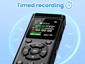 Timed recording