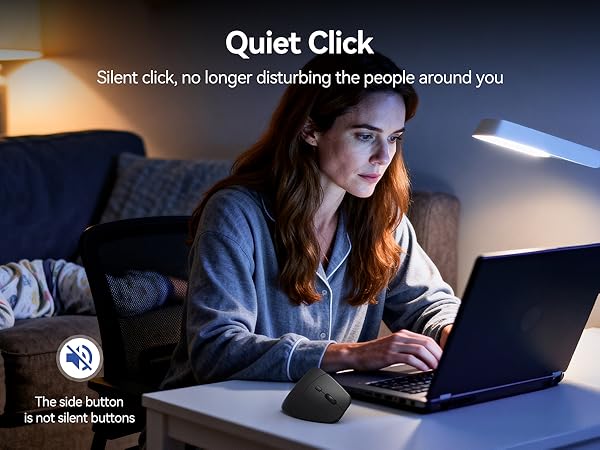 silent wireless mouse