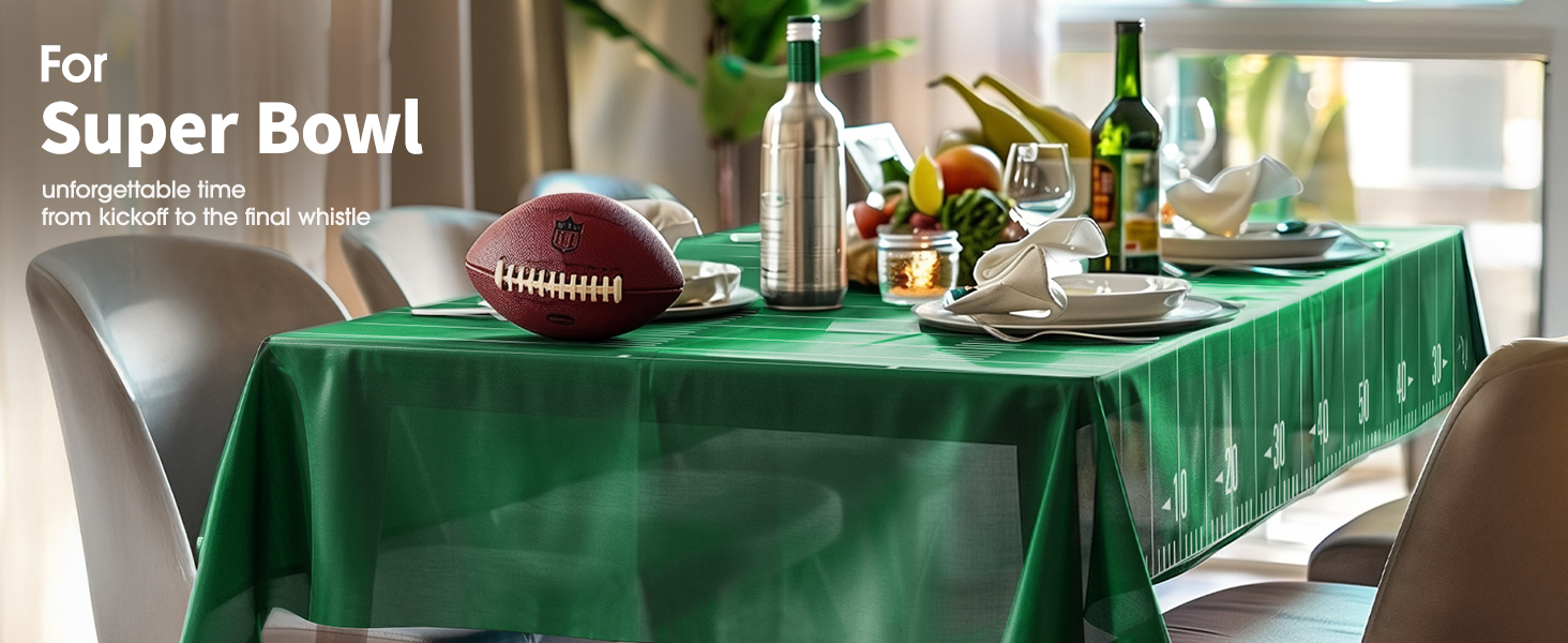 football party decorations
