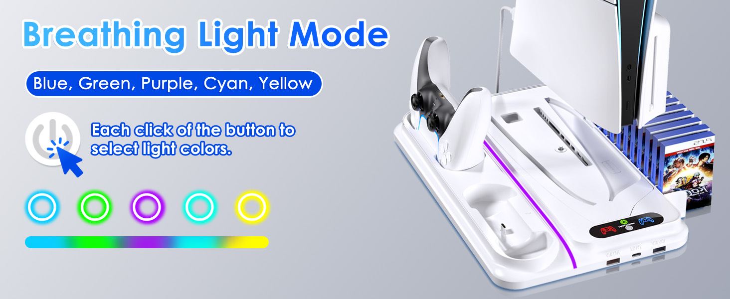 PS5 Slim Cooling Station