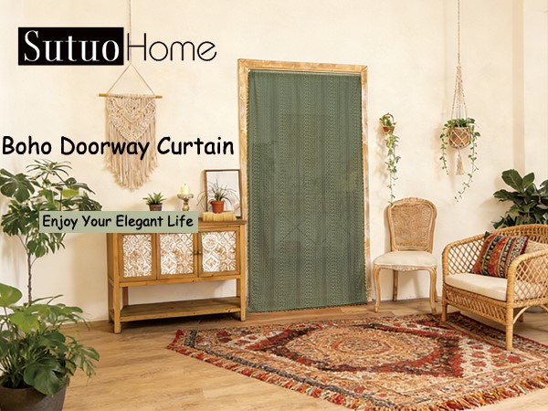 boho curtains