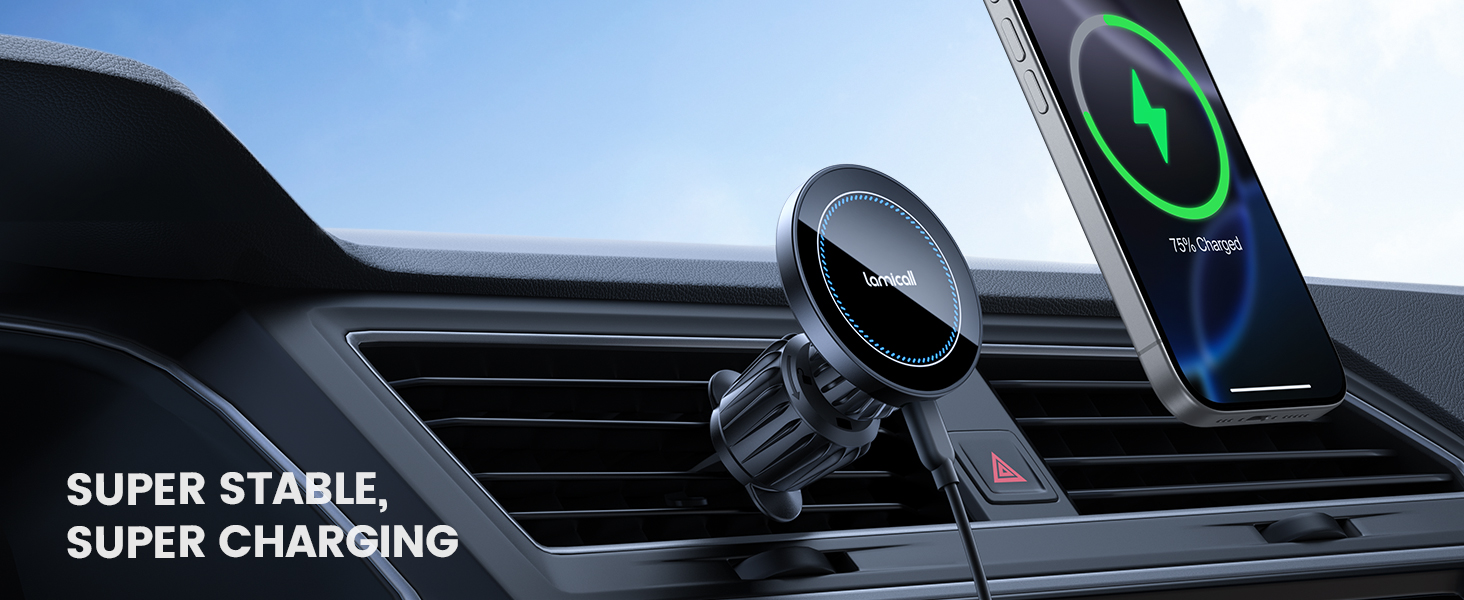 wireless car mount charger