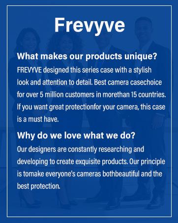 Frevyve Case is your camera’s trusted companion
