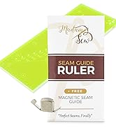seam guide ruler, seam ruler, madam sew, magnetic seam guide