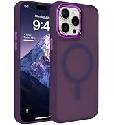 IAIYOXI Magnetic Case for iPhone 16 Pro Max [MagSafe Compatible] - Translucent Matte Slim Thin Sh...