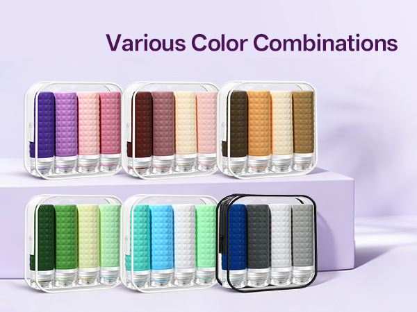 travel bottles for toiletries travel size containers silicone squeezable containers shampoo bottles
