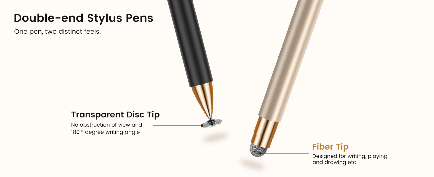 2-in-1 stylus pens