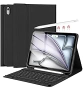 FUWANG Keyboard Case for iPad Air 11-inch (M2) 2024 &amp; 10.9 Inch iPad Air 5th 4th Generation Case ...