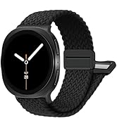 BXUXOHS Magnetic Nylon Bands for Samsung Galaxy Watch 8 Band/Galaxy Watch 8 Classic,Braided Elast...