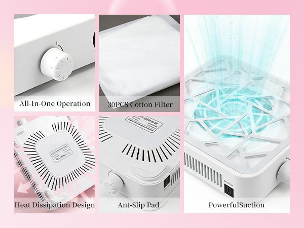dust collector nail tech