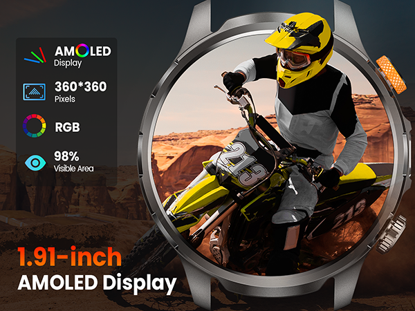 Military Smart Watches for Men Fitness Tracker Watch