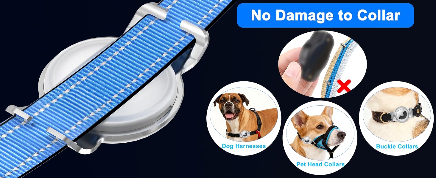 airtag collar dog