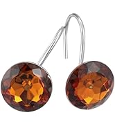 MitoVilla Dark Brown Shower Curtain Hooks Rings, Durable Metal Shower Hooks for Shower Curtain Li...