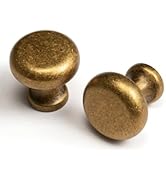 BEILEIOU Antique Brass Cabinet Knobs Classic Vintage Retro Drawer Knobs Kitchen Cupboard Bathroom...