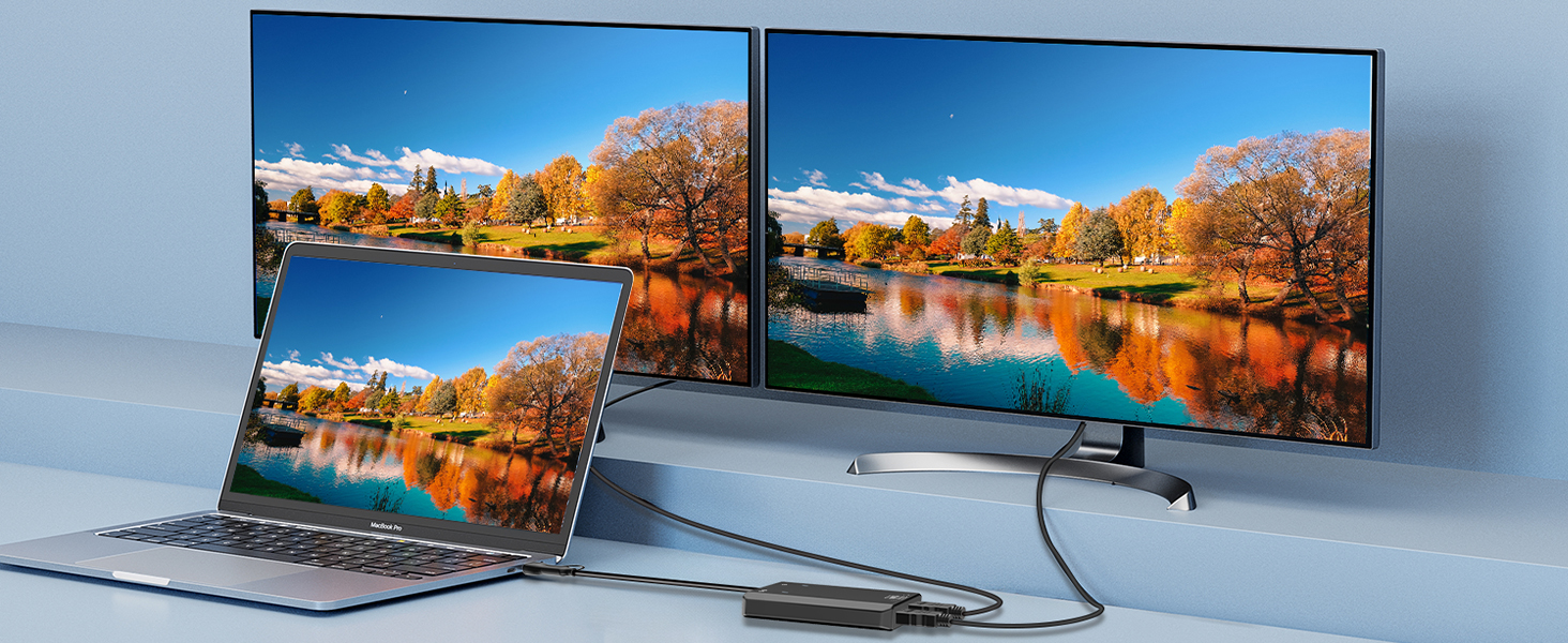 adapter for laptop to 2 monitors