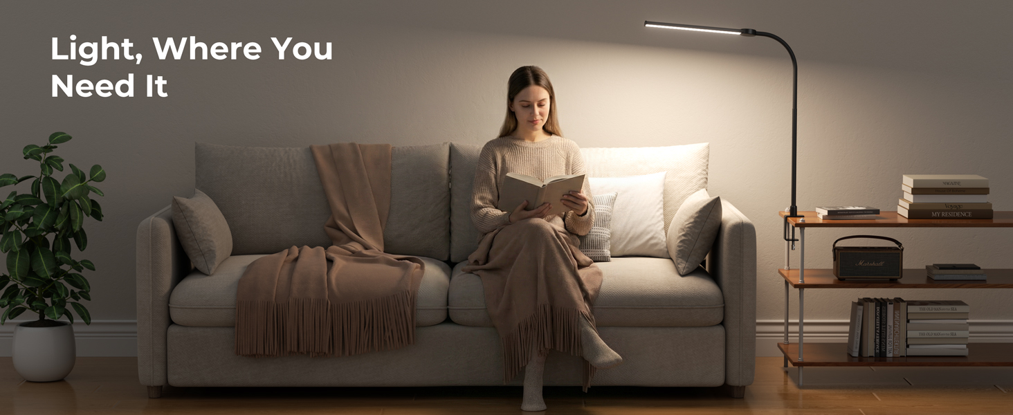 desk lamp with clamp