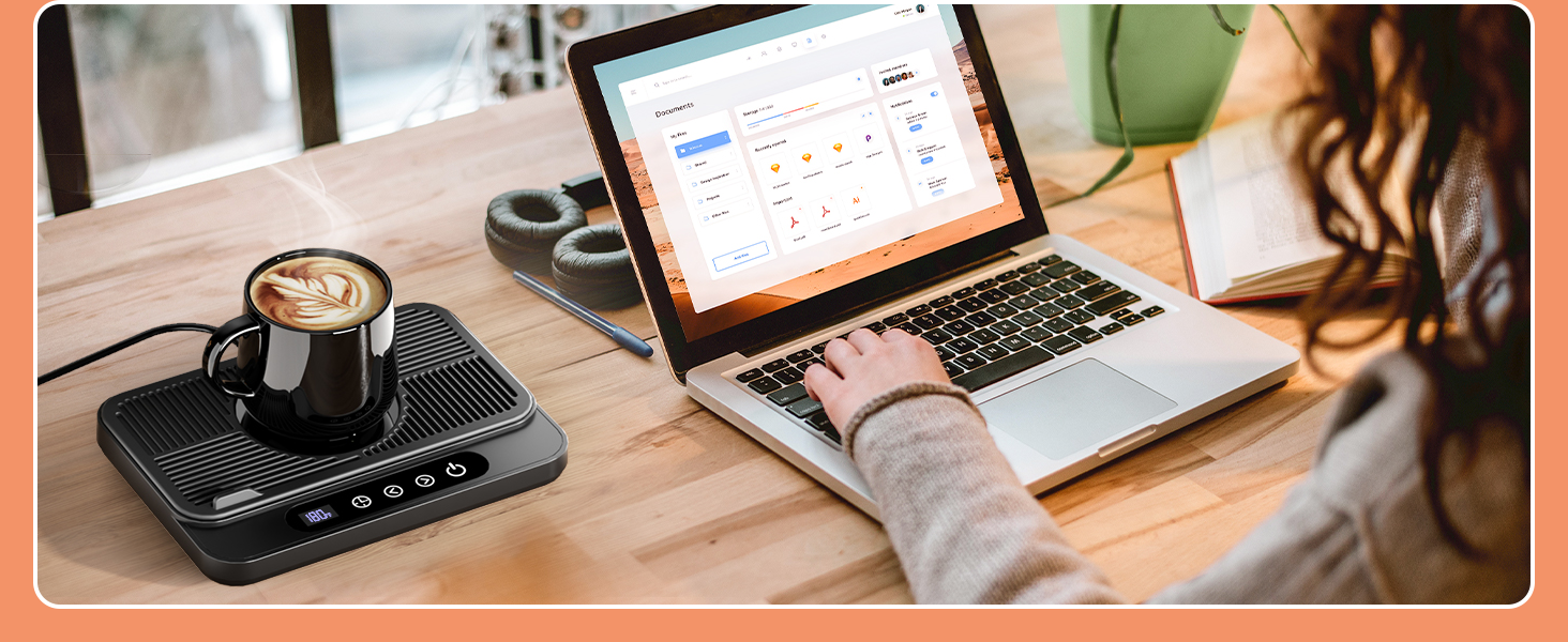 coffee warmer for desk