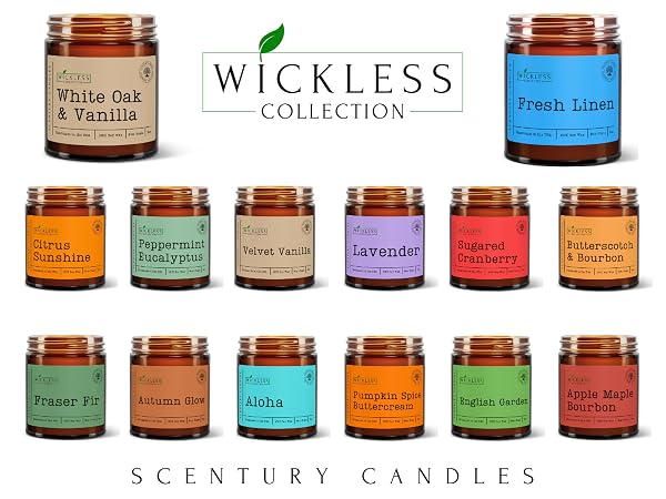 wickless scented candles for warmer lamp