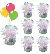 Moretreat balloon weights are perfect for parties, birthdays, weddings. Each pack includes 6PCS d...
