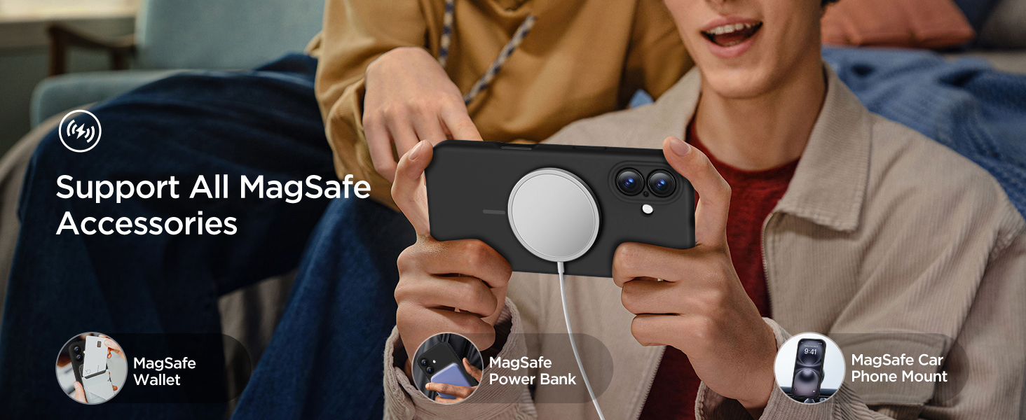 Support all magsafe accessories