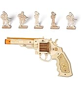 ROKR 3D Wooden Puzzle DIY Building Toys Mechanical Model - Multi-Player Game with Wood Targets &amp;R...