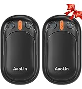 2 Pack Hand Warmers Rechargeable, 2 in 1 Electric Hand Warmers Reusable, 12Hrs Long Heating, Port...